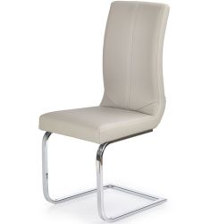 K-219 étkezőszék, cappuccino/króm színű, 43x51x98x46 cm HM1254