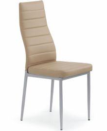 K-70 étkezőszék, világosbarna/ezüst színű, 41x50x98x45 cm HM1133