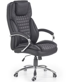 KING főnöki forgószék, TILT mechanika, fekete, 67x76x116-124x44-52 cm, HM1613