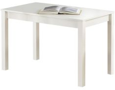 KSAWERY étkezőasztal, fehér színű, 120x68x76 cm HM0147