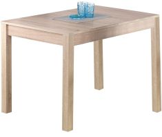 KSAWERY étkezőasztal, sonoma tölgy színű, 120x68x76 cm HM0149
