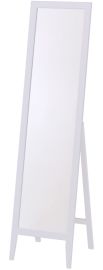 LS-1 fa álló tükör, fehér, 35x44x134 cm HM0683