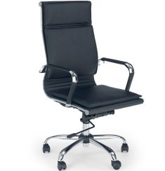 MANTUS főnöki forgószék, TILT mechanika, fekete, 55x48x108-118x50-60 cm HM0902