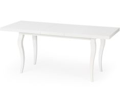 MOZART bővíthető étkezőasztal, fehér színű, 140-180x80x75 cm HM0161