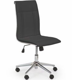 PORTO forgószék, TILT mechanika, fekete, 44x46x97-107x39-49 cm HM0986