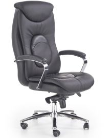 QUAD főnöki forgószék, MULTIBLOCK mechanika, fekete, 63x70x124-132x47-55 cm, HM1616