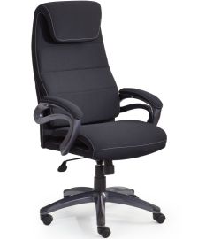 SIDNEY főnöki forgószék, TILT mechanika, fekete, 65x58x117-125x51-59 cm HM0935