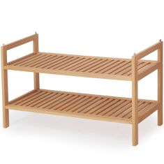 ST-9 fa cipőtartó állvány, 69x26x41 cm, HM1579