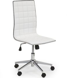 TIROL forgószék, TILT mechanika, fehér, 44x46x97-107x39-49 cm HM0998