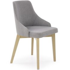 TOLEDO fa étkezőszék, sonoma tölgy/INARI 91 színű, 51x55x82x47 cm HM1411