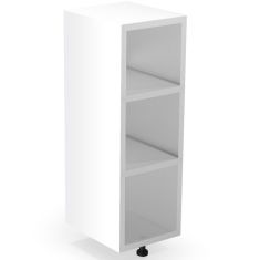 VENTO elemes konyhabútor, alsószekrény, 3 polcos, fehér, 25x82x52 cm, HM1451