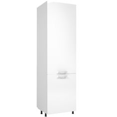 VENTO elemes konyhabútor, magas szekrény, 2 ajtós, fehér, 60x214x56 cm, HM1691