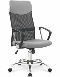 VIRE forgószék, TILT mechanika, fekete/szürke színű, 61x63x110-120x44-54 cm HM1016