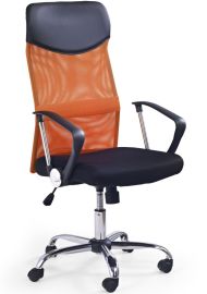 VIRE forgószék, TILT mechanika, narancssárga színű, 61x63x110-120x44-54 cm HM1012