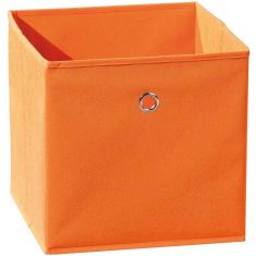 WINNY tárolódoboz, narancssárga színű szövet, 32x32x31 cm HM0563