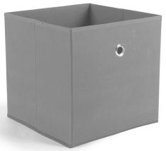 WINNY tárolódoboz, szürke színű szövet, 32x32x31 cm HM0564