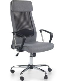 ZOOM forgószék, TILT mechanika, fekete/szürke színű, 61x64x113-123x45-55 cm HM1023