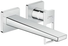 Hansgrohe Metropol 2-lyukú fali mosdó csaptelep loop fogantyúval, króm 74526000