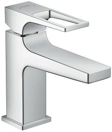 Hansgrohe Metropol mosdó csaptelep 100, loop fogantyúval, Push-Open lefolyóval, króm 74500000