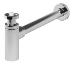 Ferro Hengeres búraszifon G5/4”x32 mm, állítható lefolyócső max. 320 mm, rozettával, króm S282