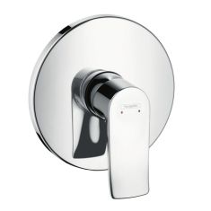 Hansgrohe METRIS Highflow falba építhető zuhanykeverő, króm 31652000
