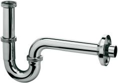 Kludi IDEAL csőszifon 1 1/4 x32 mm 32x200 mm lefolyócső falirózsa, állítható merülő cső 1026505-00