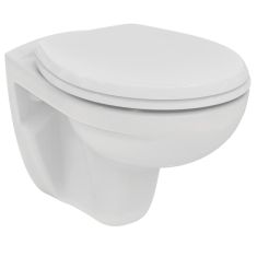 Ideal Standard EUROVIT fali WC, rimless, ülőke nélkül, mélyöblítésű, hátsó kifolyású, K881001