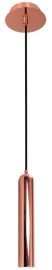 Italux ATHAN függőlámpa, GU10, 1x50W, réz