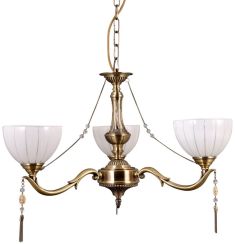 Italux BAXIO csillár, E27, 3x60W, arany