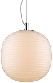 Italux DAKOTA függőlámpa, E27, 1x60W, króm