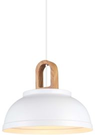 Italux DANITO függőlámpa d30 cm, E27, 1x60W, fehér