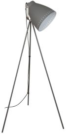 Italux FRANKLIN állólámpa, E27, 1x60W, matt króm/szürke