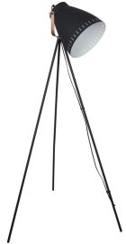 Italux FRANKLIN állólámpa, E27, 1x60W, vörös réz/fekete