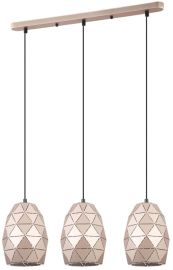 Italux HARLEY függőlámpa, E27, 3x40W, pezsgő arany