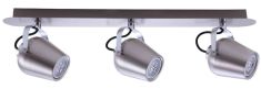 Italux JOSIE mennyezeti spot lámpa, GU10, 3x50W, mattkróm