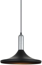 Italux LUSTY függőlámpa, E27, 1x60W, fekete