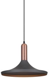 Italux LUSTY függőlámpa, E27, 1x60W, réz