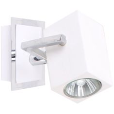 Italux MATEO fali spot lámpa, GU10, 1x35W, króm/fehér