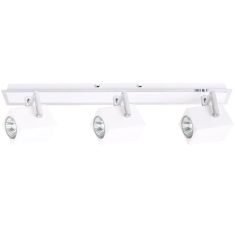 Italux MATEO mennyezeti spot lámpa, GU10, 3x35W, króm/fehér