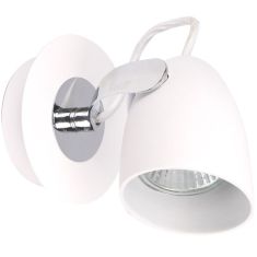 Italux OXFORD fali spot lámpa, GU10, 1x50W, króm/fehér