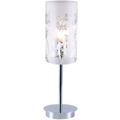 Italux SENSE asztali lámpa, E27, 1x60W, króm/fehér