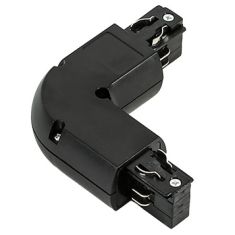 Italux TRACK L csatlakozó sínes világításhoz, fekete