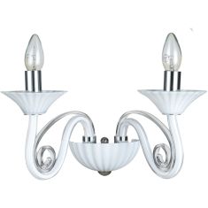 Italux VERONA fali lámpa, E14, 2x40W, fehér