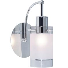 Italux VIGO fali lámpa, E27, 1x60W, króm/fehér