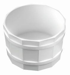 Marmorin JACOB öntött márvány mosdó, kerek, 40 cm 485039020010