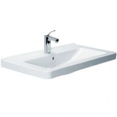 Jika CUBITO mosdó, 85 cm, csaplyukkal, Jika perla fehér H8104261001041