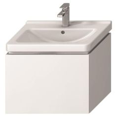 Jika CUBITO mosdószekrény, 65 cm-es mosdóhoz, fehér (fényes lakk), 1 fiókkal H40J4243015001