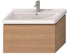 Jika CUBITO mosdószekrény, 85 cm-es mosdóhoz, tölgy, 1 fiókkal H40J4263015191