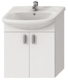 Jika LYRA PACK NEW mosdószekrény, 65 cm-es mosdóval együtt, 2 ajtóval H4519614323001