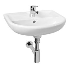 Jika LYRA PLUS mosdó, csaplyukkal középen, 50 cm fehér H8143810001041